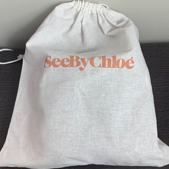 See by Chloé Vivienne Clog Mule in Khaki Suede EU 38 - Picture 9 of 10